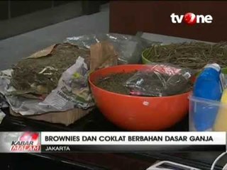 BNN Sita Brownies dan Cokelat Berbahan Dasar Ganja