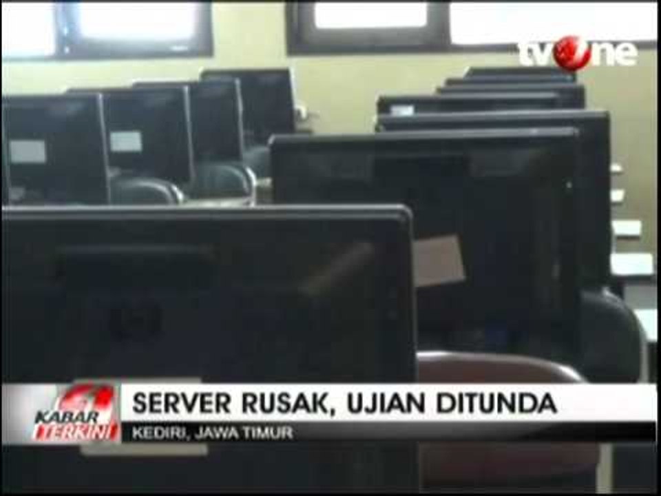Server Rusak, Ujian Nasional Ditunda