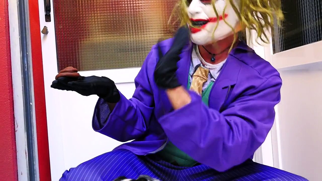 Spiderman vs Joker vs Frozen Elsa - Joker Poo Prank - Superhero Fun Movie in Real Life