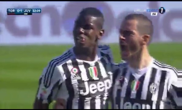 Paul Pogba Super Free-kick Goal - Torino 0-1 Juventus 20.03.2016