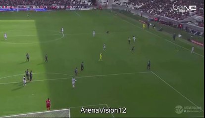 Axel N'Gando Goal - Bordeaux 1 - 1 SC Bastia 20.03.2016