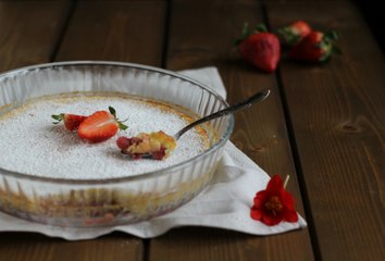 Clafoutis alle fragole