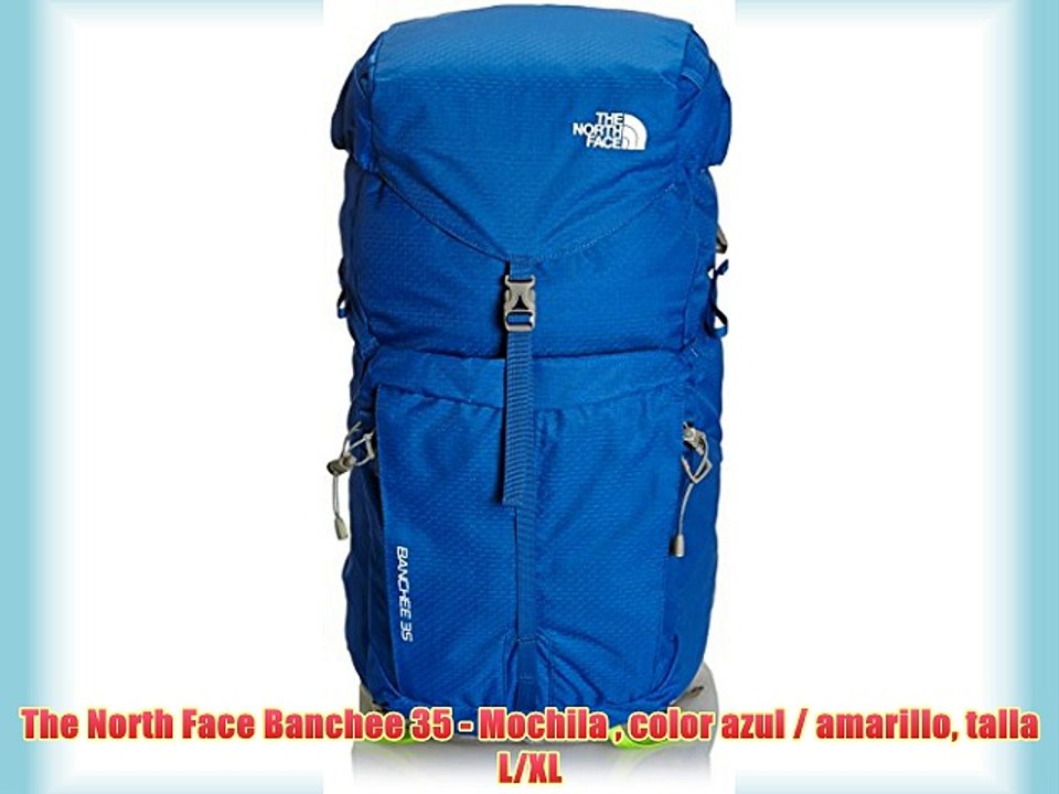 The North Face Banchee 35 - azul / amarillo talla L/XL Dailymotion