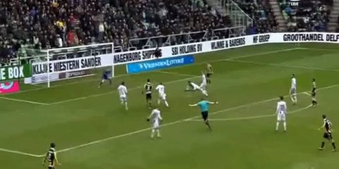 Dominic Solanke Goal - Groningen 0 - 1 Vitesse - 20-03-2016