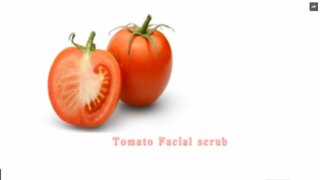 Tomato Scrub- to remove acne_pimple_black marks-