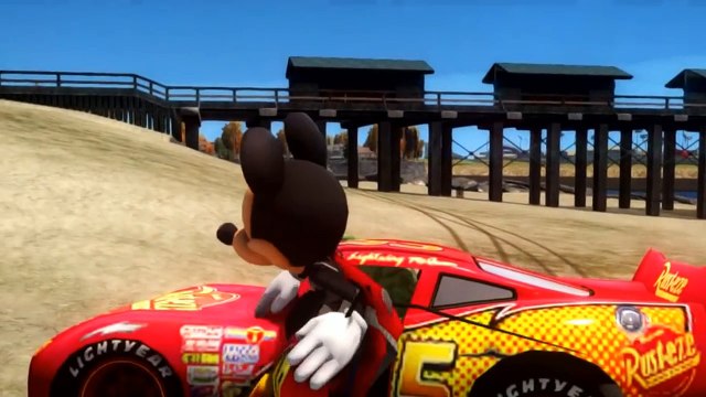 Spiderman Songs Nursery ♪ Am stram gram ♪ Incredible Hulk Disney Cars Lightning