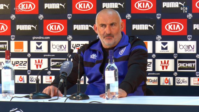 Bordeaux 1-1 Bastia : Conf. d'après-match de F. Ciccolini