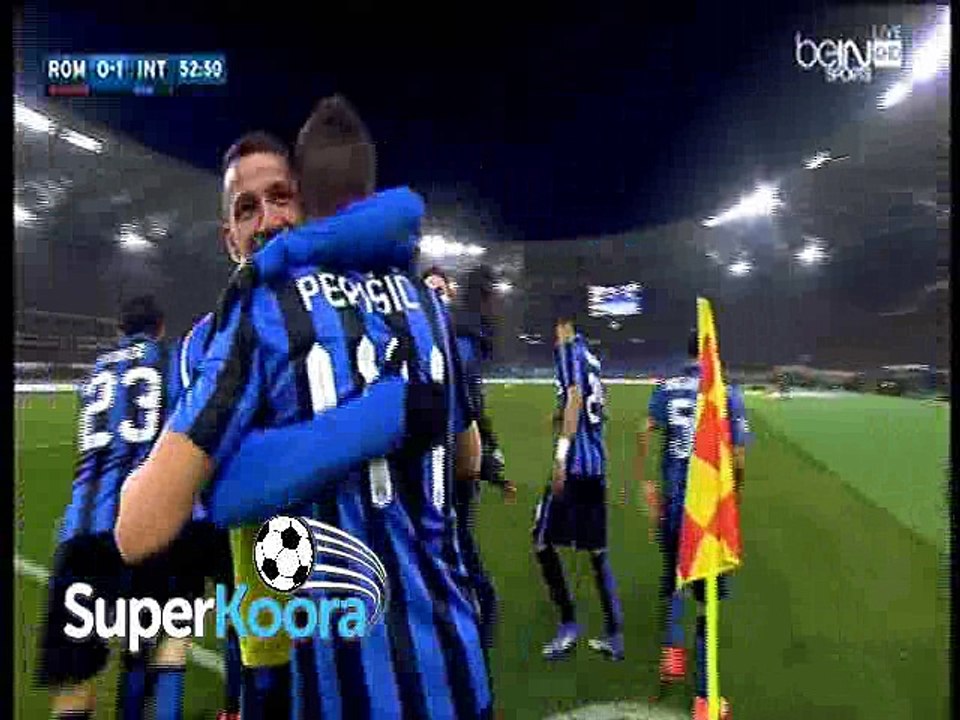 اهداف مباراة ( روما 1-1 انتر ميلان ) الدوري الإيطالي