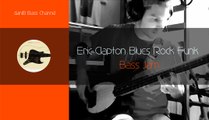 Eric Clapton Blues Rock Funk Bass Jam daniB5000
