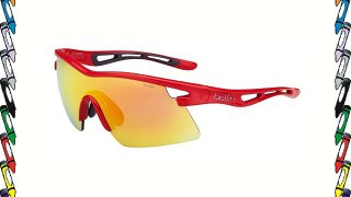 Bollé Vortex - Gafas de ciclismo  talla M/L  color rojo