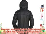 Brandit Impermeable y Transpirable Chaqueta Negro XL