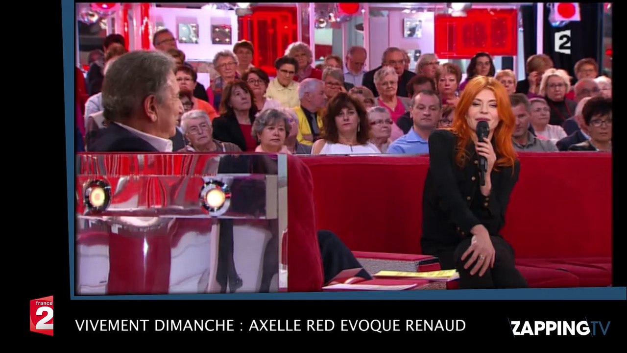 Vivement dimanche : Axelle Red lève le voile sur sa relation avec Renaud (vidéo)