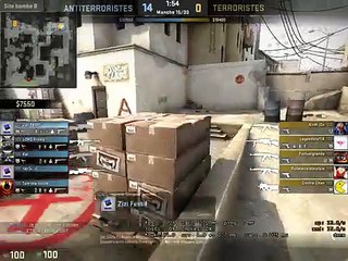 Zizi Festif Ace AWP 5vs1 CSGO