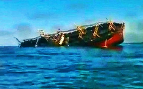 Argentina Coast Guard Sink Chinese Ship Illegally Fishing In Territorial Waters