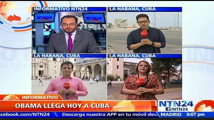 Pueblo cubano se muestra expectante por la visita histórica de Barack Obama a Cuba