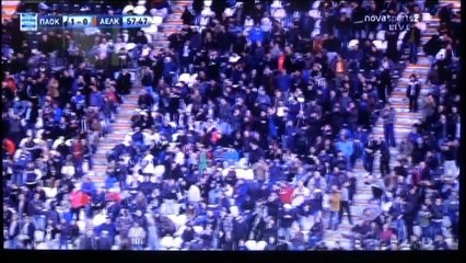 ΠΑΟΚ - ΑΕΛ ΚΑΛΛΟΝΗΣ  2-0 ΑΘΑΝΑΣΙΑΔΗΣ