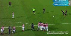 1-0 Adam Gyurcso Goal - Pogon Szczesin v. Cracovia 20.03.2016