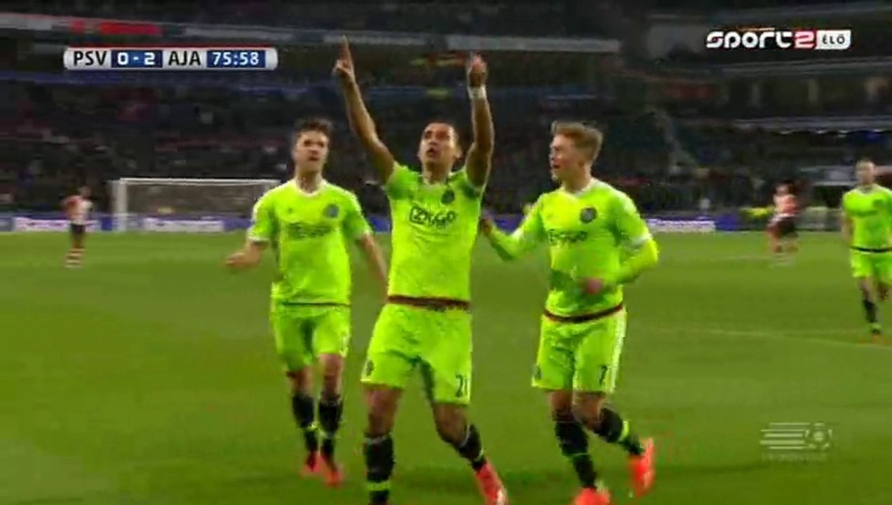 0-2 Anwar El-Ghazi Super Goal HD - PSV Eindhoven 0 - 2 Ajax Amsterdam - 20-03-2016