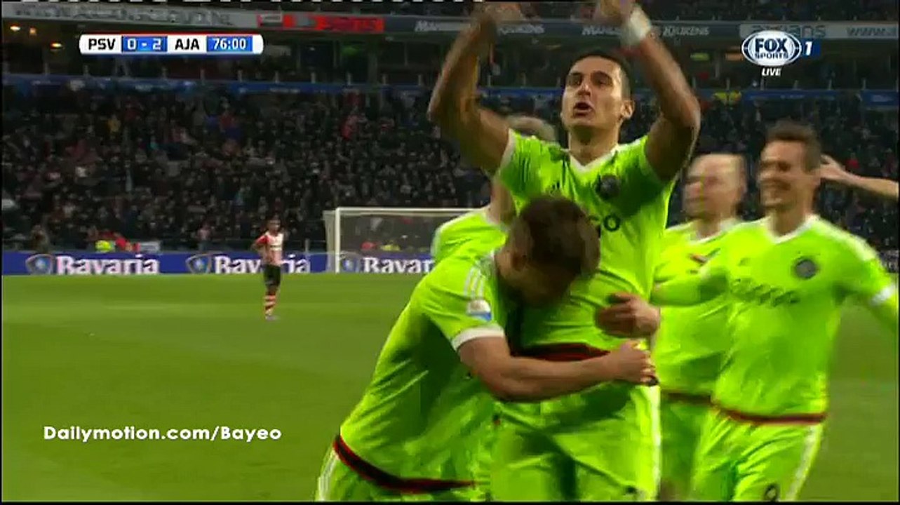 Anwar El-Ghazi Goal HD - PSV 0 2 Ajax - 20-03-2016