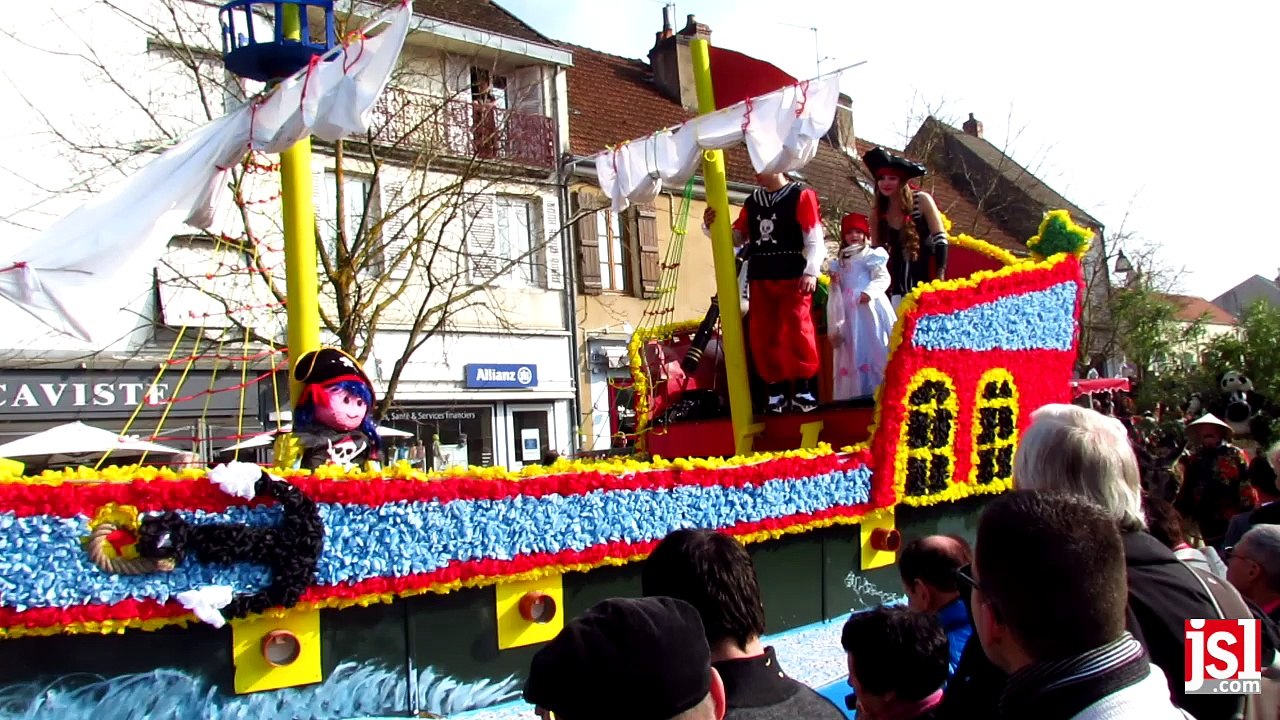 Chagny : le défilé de mi-carême en moins de 5 mn