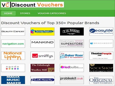 voucher-codes @ vouchercodesgb.co.uk - Save money at online shopping