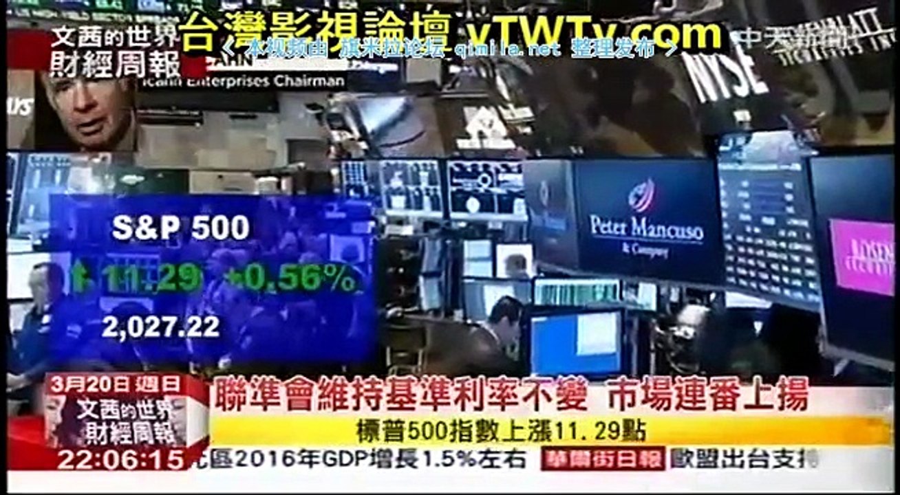 《文茜的世界财经周报 》 20160320 石油战争惨烈,美国中西部多地成鬼城!