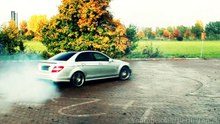 Mercedes C63 AMG  Drift