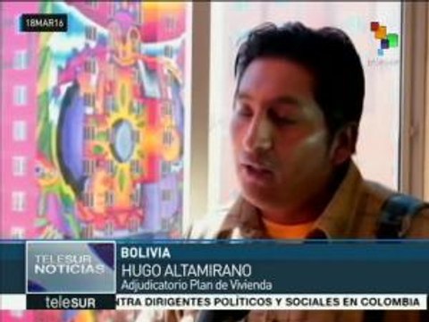 Bolivia: Comunidades Urbanas fusionan arte y vivienda social