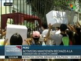 Perú: a un mes de elecciones, la crisis política se agudiza