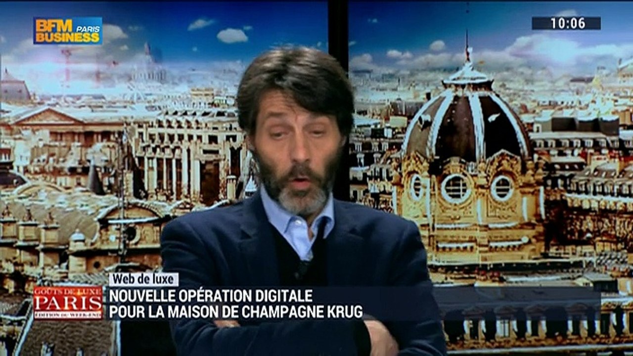 Le web de luxe: La maison de champagne Krug lance une nouvelle campagne digitale - 20/03