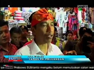 Jokowi Kunjungi Pasar Seni Sukawati