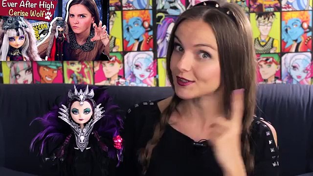 Raven Queen SDCC 2015 (Рейвен Квин Комик Кон) Ever After High Обзор Review, Comic Con,CJF47