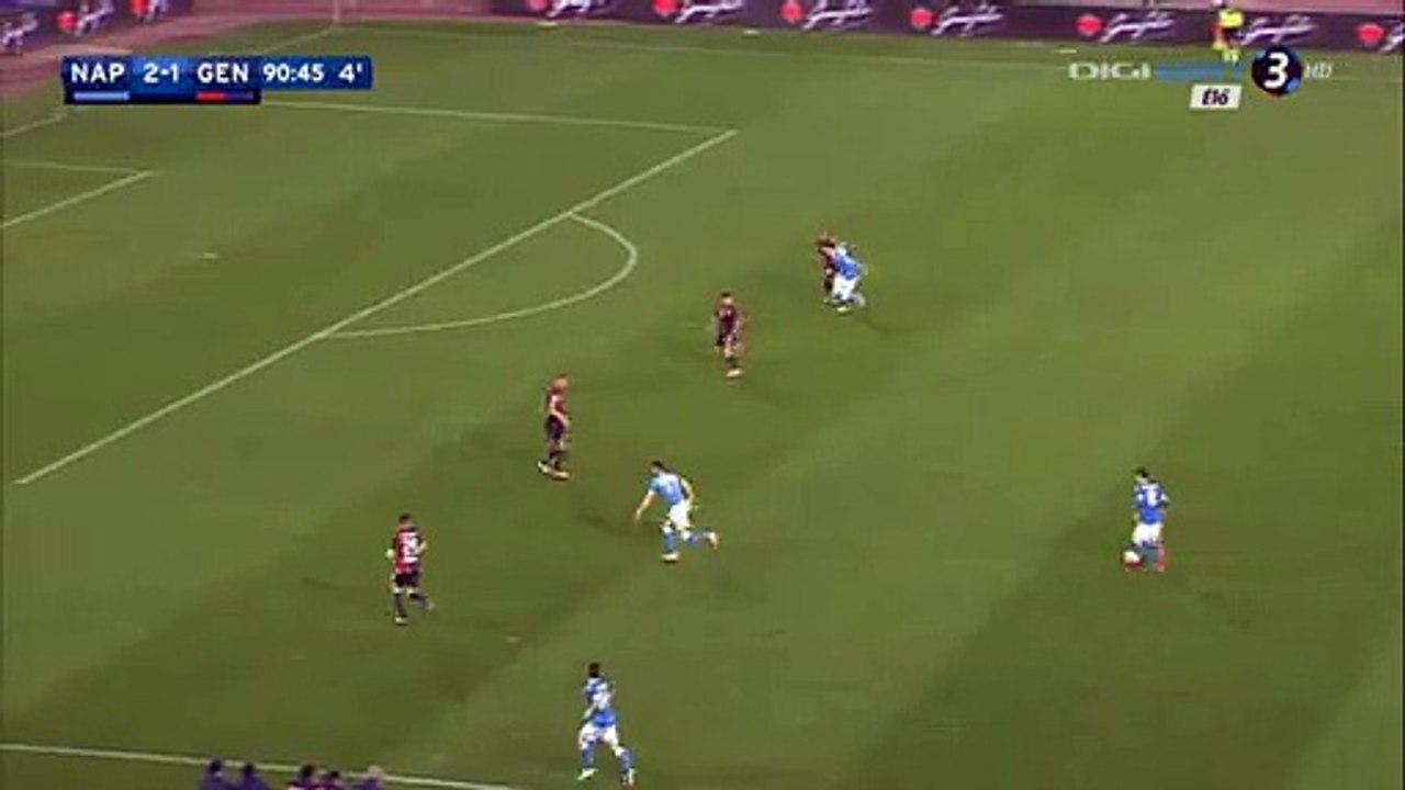 Omar El Kaddouri Goal HD - Napoli 3-1 Genoa - 20-03-2016 - Video Dailymotion