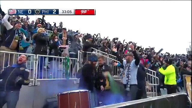 GOAL: C.J. Sapong 2nd - Philadelphia Union vs. New England Revolution - MLS 20/03/2016