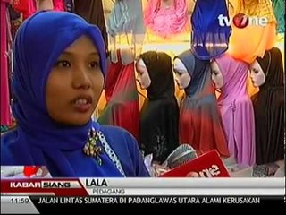 Hijab Berbagai Model Ramaikan Tanah Abang