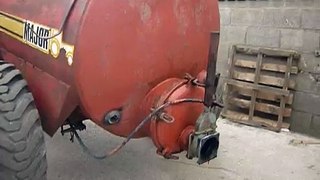 Brass valve ex slurry tanker Hydraulic