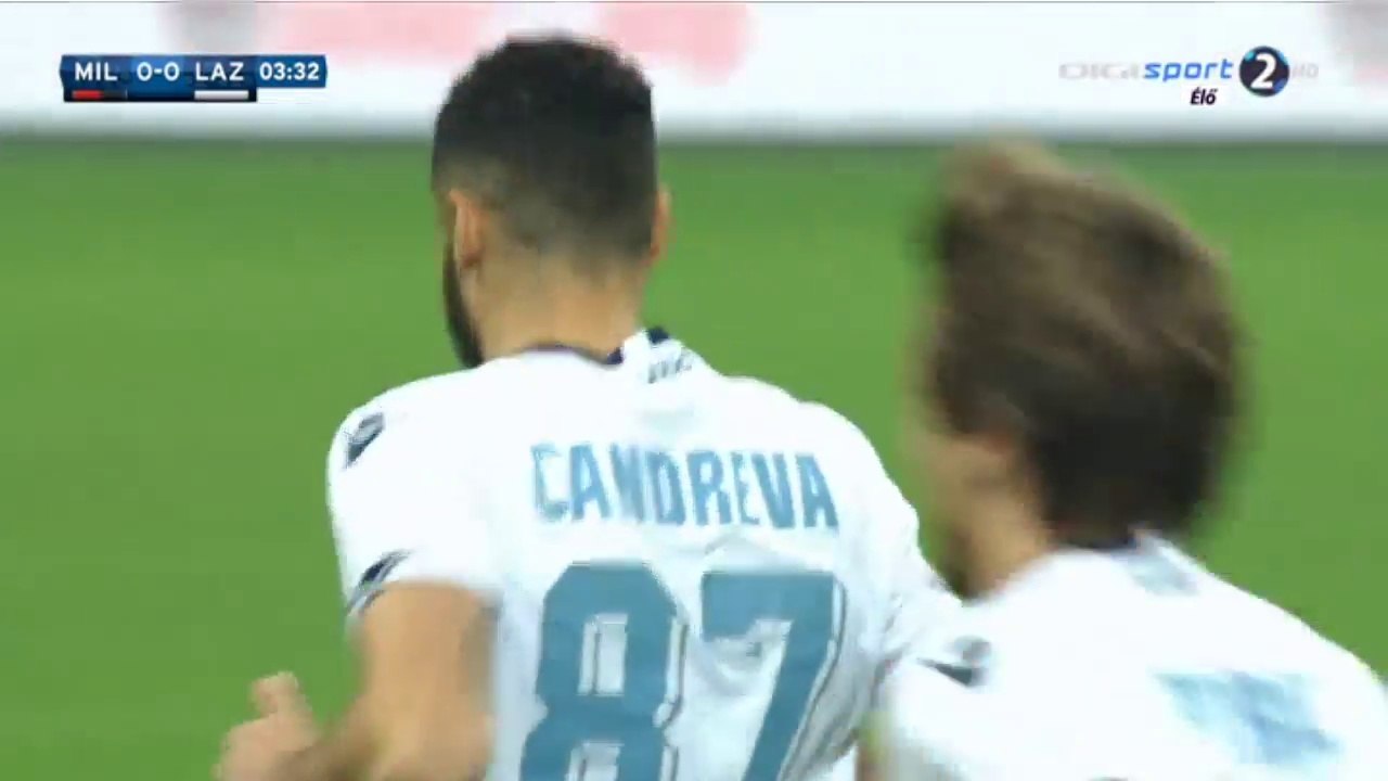 Antonio Candreva Amazing Shot HD - AC Milan v. Lazio 20.03.2016 HD