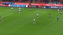 1-1 Carlos Bacca Goal | Ac Milan vs Lazio Serie A
