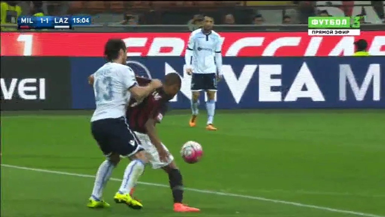 1-1 Carlos Bacca Goal Italy  Serie A - 20.03.2016, AC Milan 1-1 Lazio