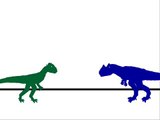 Dinosaur Territories - Dilophosaurus vs Ceratosaurus