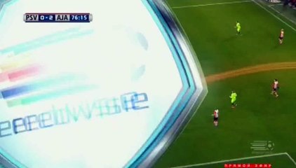 Anwar El-Ghazi Goal - PSV 0 - 2 Ajax - 20-03-2016