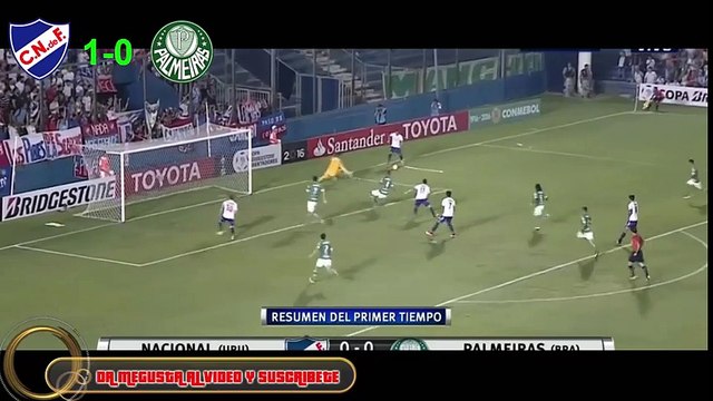 GOLES HD-Nacional vs Palmeiras 1-0 RESUMEN Y Copa Libertadores 2016
