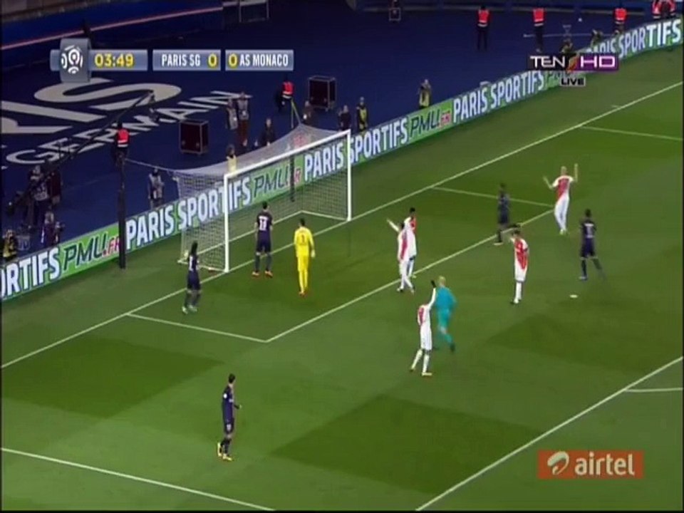 Zlatan Ibrahimovic Disallowed Goal HD _ Paris Saint-Germain v. AS Monaco - 20.03.2016 HD