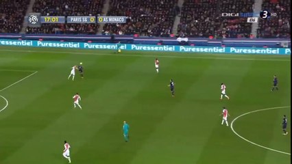 Zlatan Ibrahimoviu0107 Amazing Long Range Shot - PSG 0-0 Monaco 20.03.2016 HD