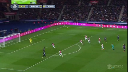 Edinson Cavani Fantastic Bicycle-Kick HD - PSG v. Monaco 20.03.2016 HD