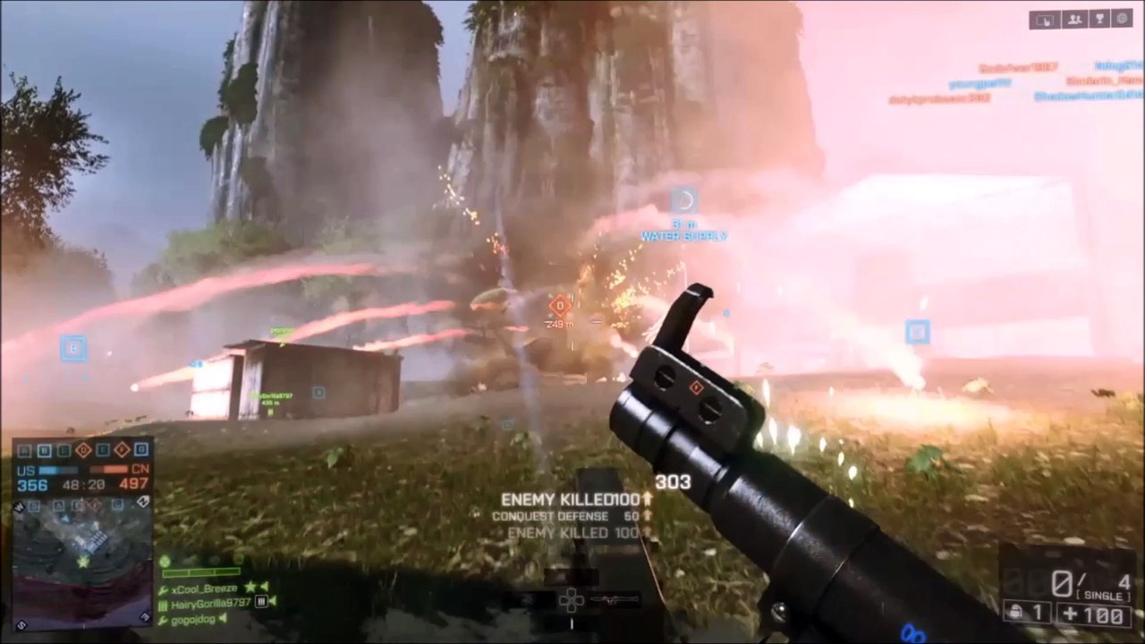 Battlefield 4 Sniper Compilation #1