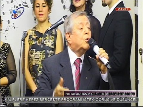 2015.12.10 NOTALARDAN KALPLERE BERCESTE-KLARNET TAKSİMİ- SERHAT TANINMIŞ-SOLİST-HİKMET SEZEN-ESER- ANLATILMAZ BİN DERT İLE-ŞEF: ÇETİN GERMENLİ