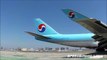 Korean Airlines Cargo Boeing 747-4B5(ER)(F) [HL7602] CLOSE UP Taxi and Takeoff