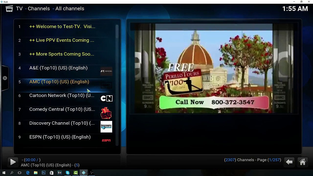 The Best Live TV IPTV Channels Kodi Addon March 2016 video Dailymotion