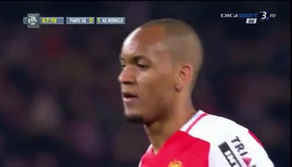 Fabinho Goal Paris Saint Germain 0-2 Monaco 20.03.2016 Ligue 1